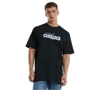 Urban Classics UC Cursive Bold Logo Heavy Oversized T-Shirt in Gr. L in Schwarz