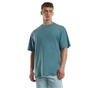 Urban Classics T-Shirt UC Signature Logo Tall Tee TB7555 Dusty Blue-XL