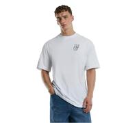 Urban Classics UC Shiny Logo Tall Tee White, 4XL
