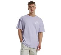 Urban Classics T‑Shirt UC Weavy Logo Heavy Oversized Lilac Größe M
