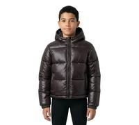 Urban Classics Kinder Winterjacke Boys Shiny Puffer Jacket - mit Kapuze - Gr. 110/116-158/164