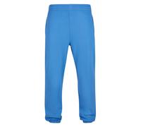 Stoffhose URBAN CLASSICS "Urban Classics Herren Ultra Heavy Sweatpants", Herren, Gr. S, US-Größen, horizon blau, 100% Baumwolle, unifarben, loose fit, Hosen Stoffhose (69708709-S) horizon blau