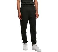 Stoffhose URBAN CLASSICS "Urban Classics Herren Ultra Heavy Sweatpants" Gr. S, US-Größen, schwarz (black) Herren Hosen (60305625-S) black