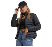 Allwetterjacke URBAN CLASSICS "Urban Classics Ladies Ultra Light Puffer Jacket", Damen, Gr. XL, schwarz, 100% Polyester, unifarben, casual, normal, amerikanischer Ausschnitt, Jacken (97554327-XL) schw