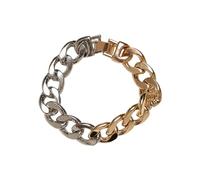 Urban Classics Unisex Armband Heavy Two-Tone Bracelet Gold/Silver L/XL