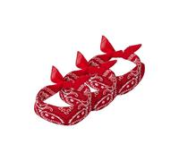 Urban Classics Halstuch Bandana 3-Pack Red