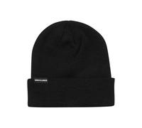 Urban Classics Unisex Basic Flap Beanie Strickm tze, Schwarz (Black 00007), Einheitsgröße EU