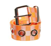 Urban Classics Checker With Eyelets Belt Belt in Gr. LXL in Orange