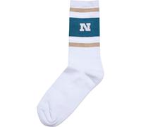 Urban Classics Unisex College Team Socks unionbeige/bottlegreen/white, 39-42