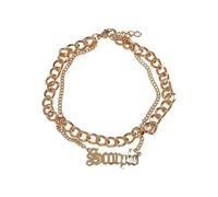 Urban Classics Unisex Fußkettchen Zodiac Golden Anklet, Farbe scorpio, Größe S/M