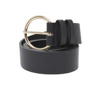 Urban Classics Unisex Gürtel Basic PU Belt, klassischer Unisex Gürtel mit Dornschließe, black, L/XL