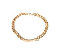 Urban Classics Unisex Halskette Plate Necklace, Modeschmuck-Kette mit Platte für Männer und Frauen, Gößen S/M und L/XL