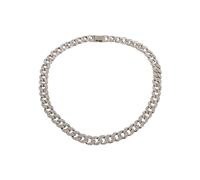 Urban Classics Unisex Heavy Necklace with Stones Kragenknopf, Einheitsgröße