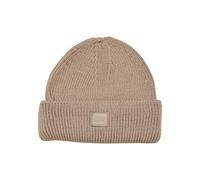 Urban Classics Beanie TB4583 – Unisex, gestrickt aus Wolle – unionbeige, Einheitsgröße