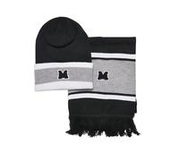 Urban Classics Unisex Mütze und Schal Winter-Set College Team Package Beanie and Scarf, erhältlich in 2 verschiedenen Farben, one Size