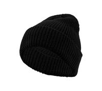 Urban Classics Beanie Sailor – Unisex, Kunstfaser, Einheitsgröße, Schwarz