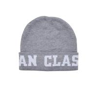 Urban Classics Unisex Strickmütze Logo Jaquard Beanie Grey one Size