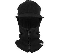 Urban Classics Sturmhaube Zipped Balaclava Visor TB1685 One Size Schwarz