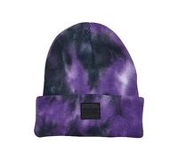 Urban Classics Unisex Tie Dye Beanie Kids ultraviolet/darkgrey, S/M