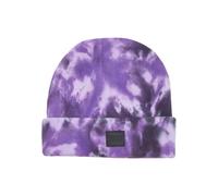 Urban Classics Unisex Tie Dye Beanie M TZE, Ultraviolet/Darkgrey, Einheitsgröße EU