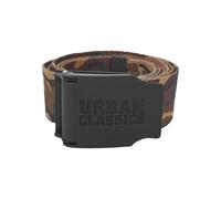 Urban Classics Gürtel Woven Belt Rubbered Touch woodland, Textil