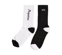 Mister Tee Accessoires Zodiac Socks 2-Pack 39-42 black/white aquarius