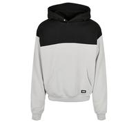 Urban Classics Upper Block Hoody Lightasphalt/black Größe: XL | Kaputzenpullis Outlet | Herren | Schwarz