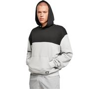 Urban Classics Upper Block Hoody in Gr. L in Grau