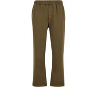 Jogginghose URBAN CLASSICS "Urban Classics Vintage Heavy Trackpants", Herren, Gr. M, US-Größen, warmkhaki, 70% Baumwolle, 30% Polyester, unifarben, relaxed fit, Hosen Jogginghose (39259762-M) warmkhak