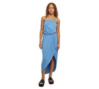 Urban Classics Kleid Viskose Bandeau – lang, ärmellos – Damen Blau 5XL