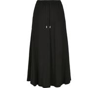 Urban Classics Damen Jersey-Midi-Rock 100% Viskose Loose Fit Schwarz S