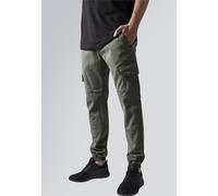Urban Classics Herren Washed Cargo Twill Jogging Pants Black, 44