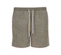 Urban Classics Washed Swim Shorts Badeshort oliv in M