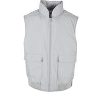 Urban Classics Clean Puffer Vest in Gr. XXL in Grau