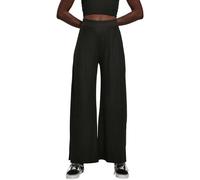 Urban Classics Damen Hose TB5029 Rib Jersey Wide Schwarz 3XL