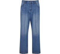 Urban Classics Wide Leg Denim With Dividing Seams Blau 32