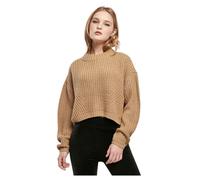 Urban Classics Damen Ladies Wide Oversize Sweater Sweatshirt, unionbeige, XS