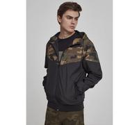 Urban Classics Pattern Arrow Windrunner in Gr. S in Schwarz