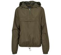 Urban Classics - Windjacke Zum Überziehen für Damen (Dunkel-Olive)