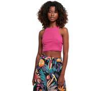 Urban Classics Ladies Cropped Rib Top in Gr. 5XL in Violet