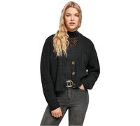 Urban Classics Womens Ladies Oversized Cardigan Sweater, Black, 4XL