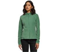 Urban Classics Ladies Polar Fleece Zip Hoody in Gr. L in Grün