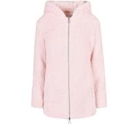 Urban Classics Women's Ladies Sherpa Jacket Jacke, pink, 4XL