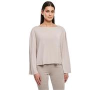 Urban Classics Women's Ladies Short Modal Bateau Necklinie Longsleeve T-Shirt, warmgrey, 5XL