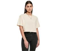 Urban Classics Women's Ladies Short Oversize Tee T-Shirt, whitesand, M