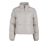 Urban Classics Ladies Short Peached Puffer Jacket in Gr. M in Beige