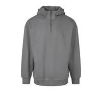 Urban Classics Zipped High Neck Hoody Dark Shadow Größe: S | Kaputzenpullis Outlet | Herren