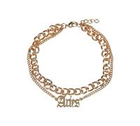 Urban Classics Zodiac Golden Anklet Aries Frauen Fusskette goldfarben S-M