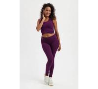 Urban Goddess Sati Yoga Crop Tank Top Bloom (Lila) XL