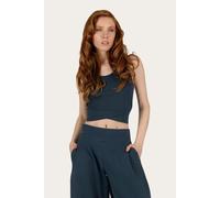 Urban Goddess Sati Yoga Crop Tank Top Orion (Blau) M